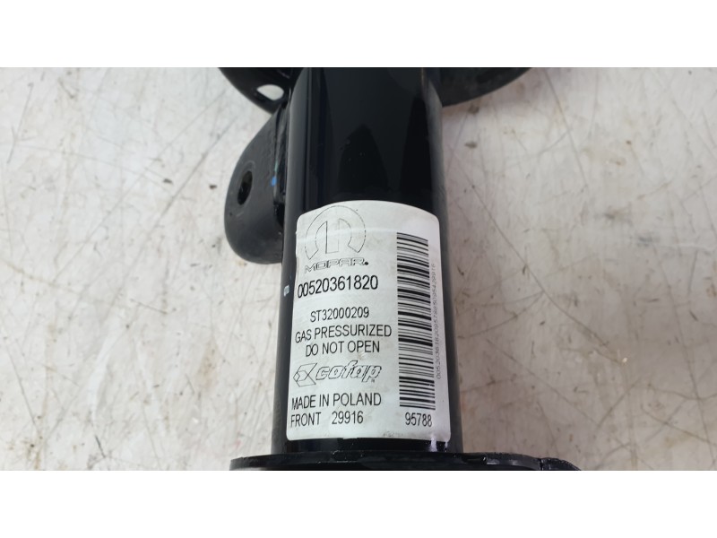 Recambio de amortiguador delantero izquierdo para jeep renegade suv (bu, b1, bv) 1.6 referencia OEM IAM 0000052104501  