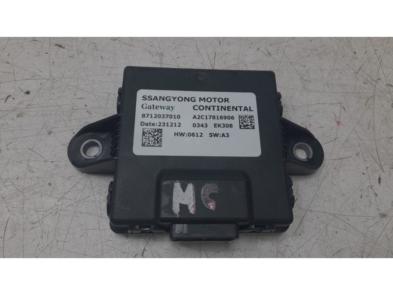 Recambio de modulo electronico para ssangyong korando (c300) 1.5 referencia OEM IAM 8712037010  