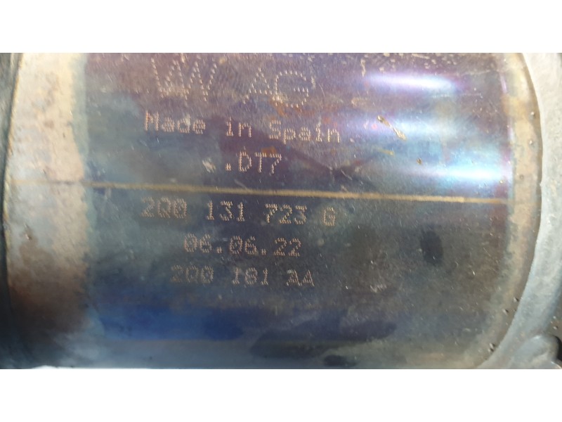 Recambio de catalizador para seat arona (kj7, kjp) 1.0 tsi referencia OEM IAM 2Q0254503SX  