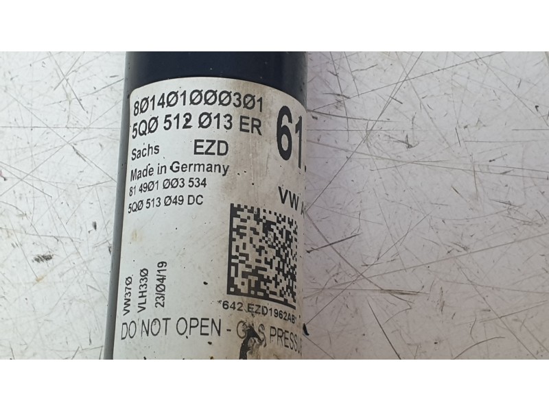 Recambio de amortiguador trasero izquierdo para seat leon (5f1) 1.5 tsi referencia OEM IAM 5Q0513049DC  
