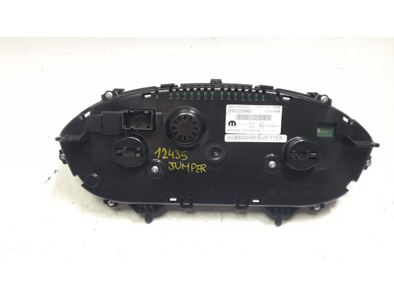 Recambio de cuadro instrumentos para citroën jumper furgon 3.5 l3 h2 bluehdi 14 s&s 6v referencia OEM IAM 00522230860  