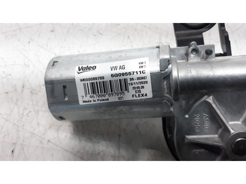 Recambio de motor limpia trasero para volkswagen polo 1.0 tsi referencia OEM IAM 5G0955711C  