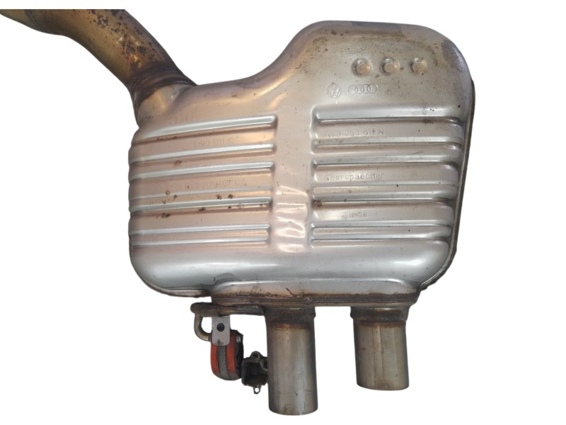 Recambio de tubo escape trasero para audi a4 b9 avant (8w5, 8wd) s4 tdi mild hybrid quattro referencia OEM IAM 8W0253078 8W02534