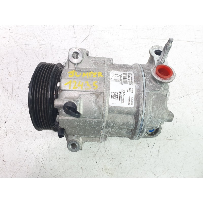Recambio de compresor aire acondicionado para citroën jumper furgon 3.5 l3 h2 bluehdi 14 s&s 6v referencia OEM IAM 52204343 0408