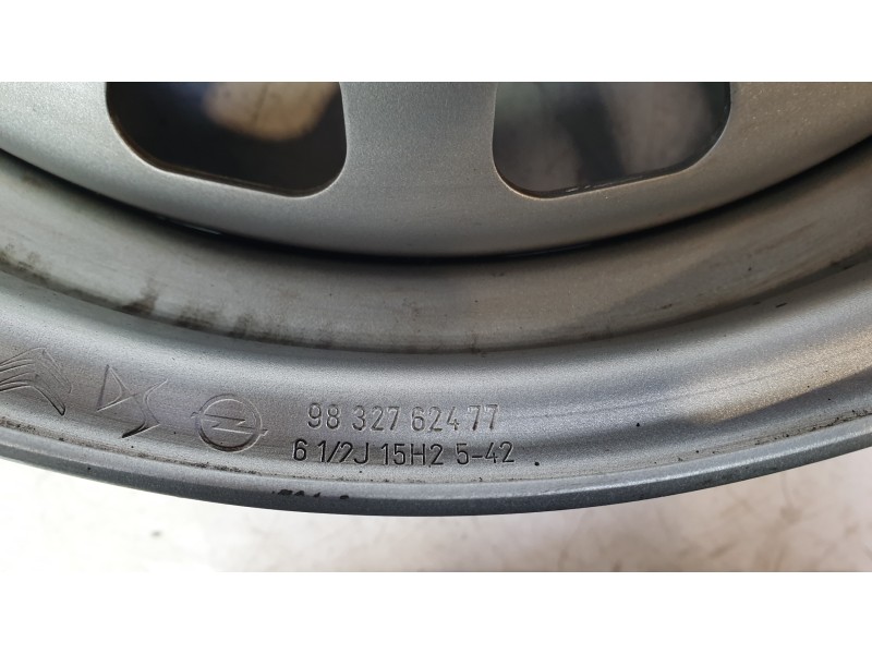 Recambio de llanta para opel combo furgoneta/monovolumen (k9) 1.5 d referencia OEM IAM 9832762477  