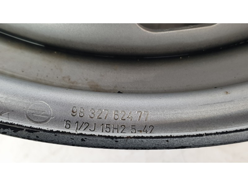 Recambio de llanta para opel combo furgoneta/monovolumen (k9) 1.5 d referencia OEM IAM 9832762477  