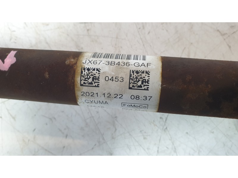 Recambio de transmision delantera derecha para ford focus iv (hn) 1.5 ecoblue referencia OEM IAM JX673B436GAF  