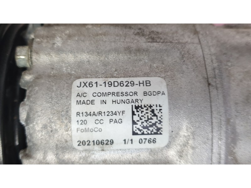 Recambio de compresor aire acondicionado para ford focus iv (hn) 1.5 ecoblue referencia OEM IAM JX6119D629HB  CAF601027HQ