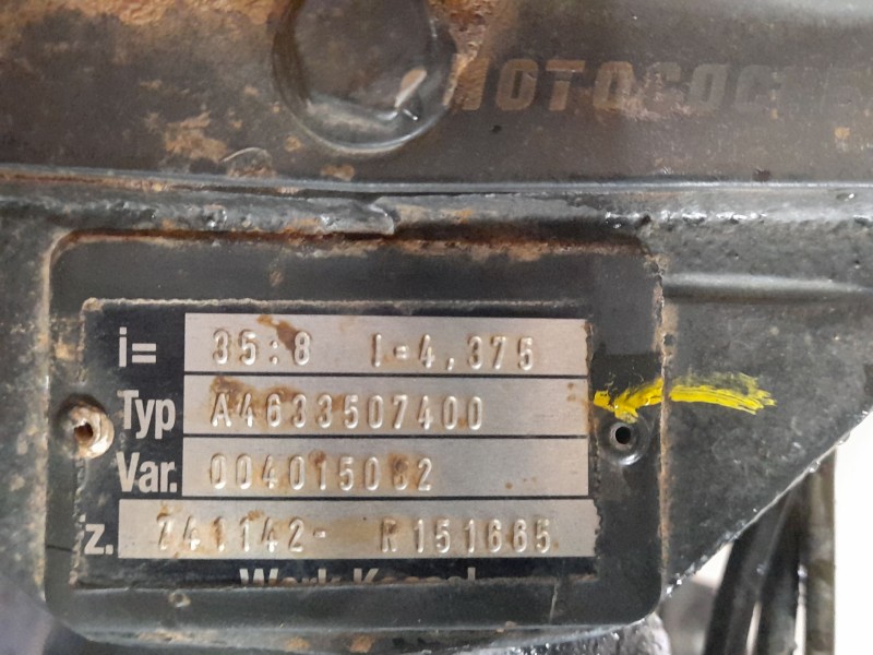 Recambio de diferencial delantero para mercedes-benz clase g (w463) g 270 cdi (463.322, 463.323) referencia OEM IAM   