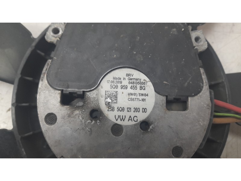 Recambio de electroventilador para audi q2 (gab, gag) 30 tdi referencia OEM IAM 5WA121203F  