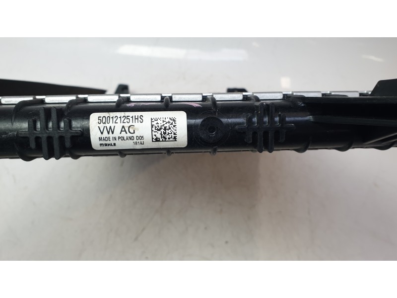 Recambio de radiador agua para seat leon (5f1) 1.5 tsi referencia OEM IAM 5Q0121251HS 58471 11403012705/50042/AD324R006
