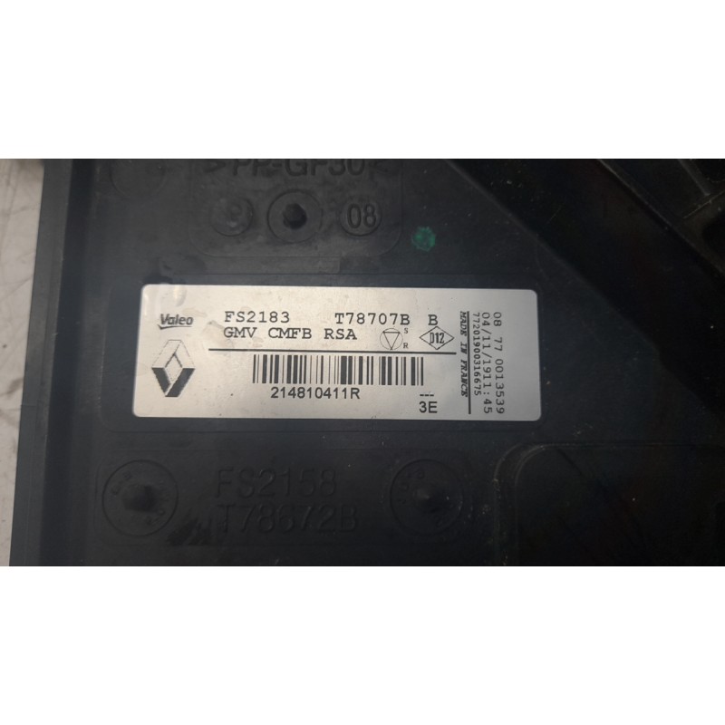 Recambio de electroventilador para renault clio v (b7_) 1.0 lpg (b7mt) referencia OEM IAM 214810411R  102GA226019/RN332F101/4701