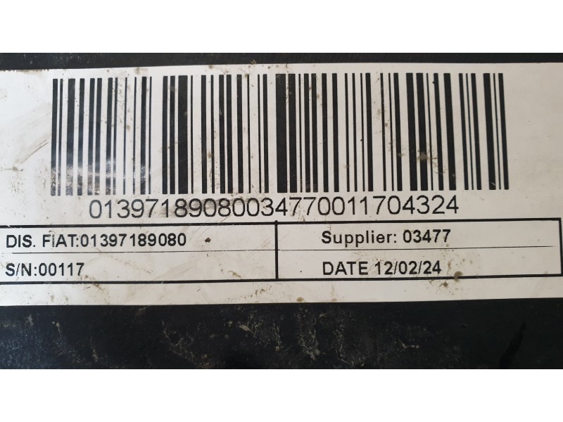 Recambio de ballesta trasera para citroën jumper furgon 3.5 l3 h2 bluehdi 14 s&s 6v referencia OEM IAM 01397189080  