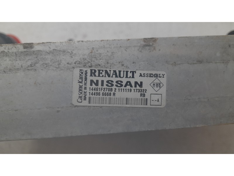 Recambio de intercooler para renault clio v (b7_) 1.0 lpg (b7mt) referencia OEM IAM 144966668R  RN704N001/309125