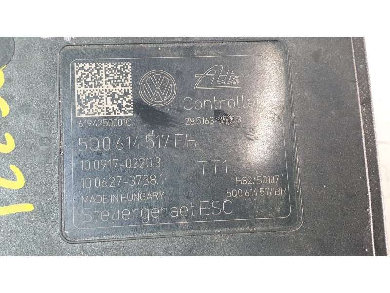 Recambio de abs para seat leon (5f1) 1.5 tsi referencia OEM IAM 5Q0614517E  