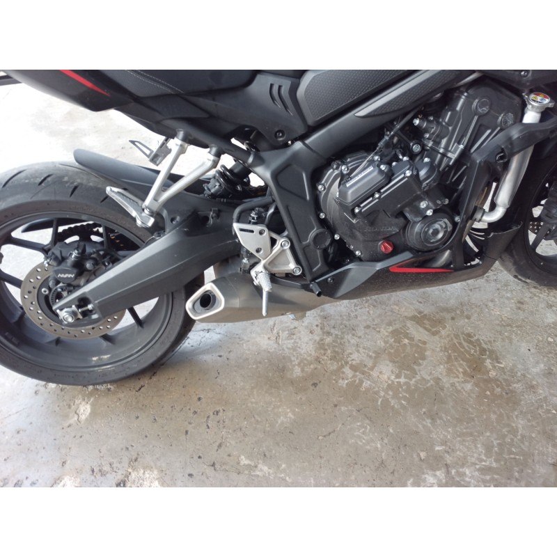 Recambio de silenciador trasero para honda cbr (601cc - ) cbr 650 r (rh07, rh01) referencia OEM IAM   