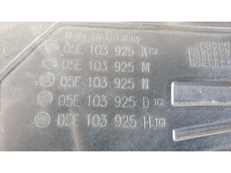 Recambio de tapa motor para seat leon (5f1) 1.5 tsi referencia OEM IAM 05E103925  