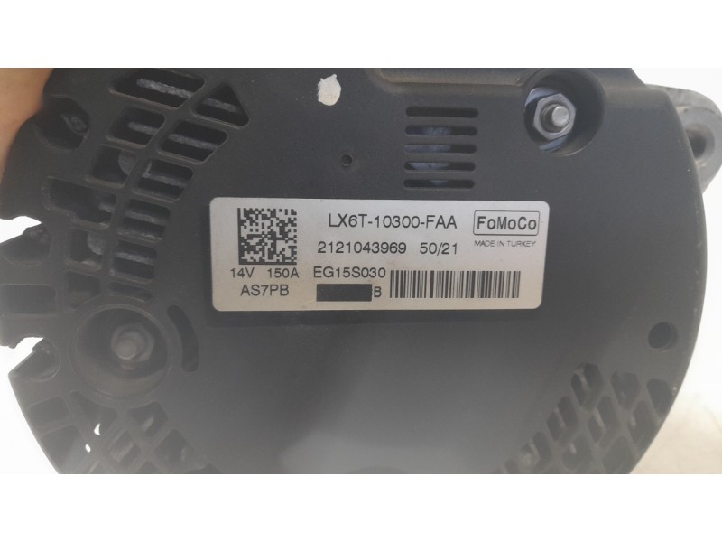 Recambio de alternador para ford focus iv (hn) 1.5 ecoblue referencia OEM IAM 2449470  ALF870A51VL