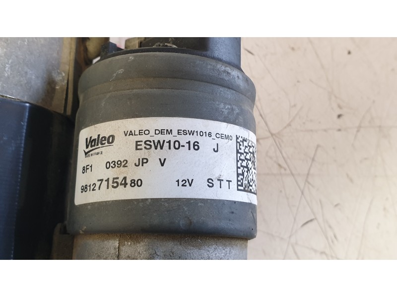 Recambio de motor arranque para opel corsa f (p2jo) 1.2 (68) referencia OEM IAM 9830507480 ESW10-16J ARF960001BS