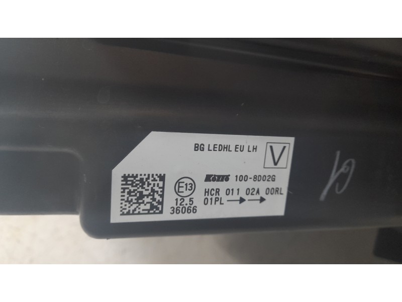 Recambio de faro izquierdo para nissan qashqai iii (j12) 1.3 dig-t referencia OEM IAM 260606UN2C  