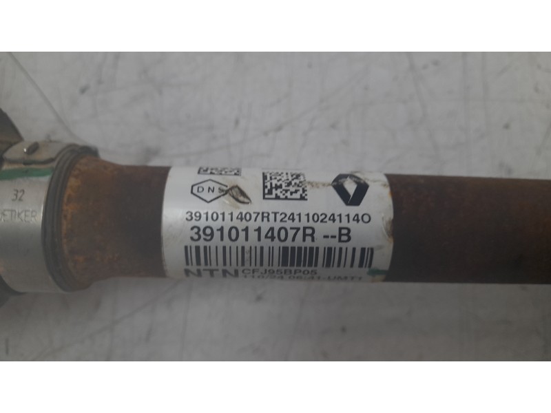 Recambio de transmision delantera izquierda para dacia duster iii eco-g 100 essential referencia OEM IAM 391011407R  