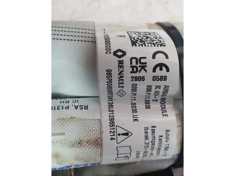 Recambio de kit airbag para dacia duster iii eco-g 100 essential referencia OEM IAM 681034137R 868854026R / 868842653R / 985P006