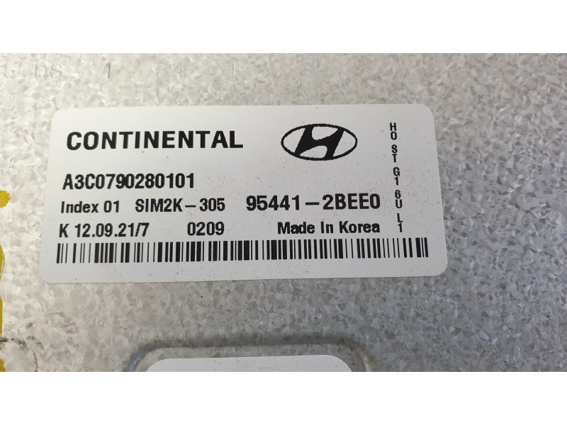 Recambio de centralita cambio automatico para hyundai kona (os, ose, osi) 1.6 gdi hybrid referencia OEM IAM 954412BEE0 A3C079028