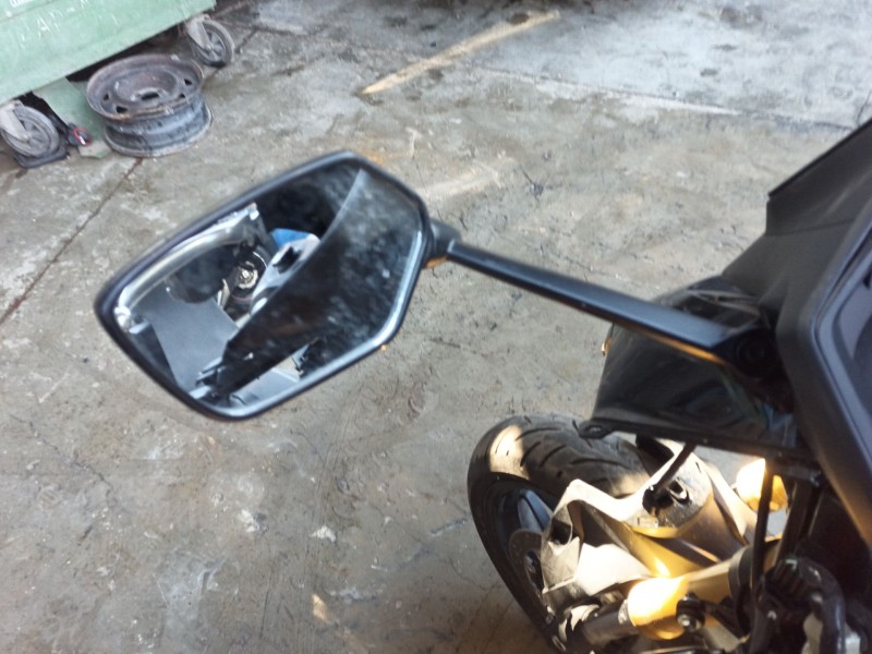 Recambio de retrovisor izquierdo para honda forza forza 750 (rh11) referencia OEM IAM   