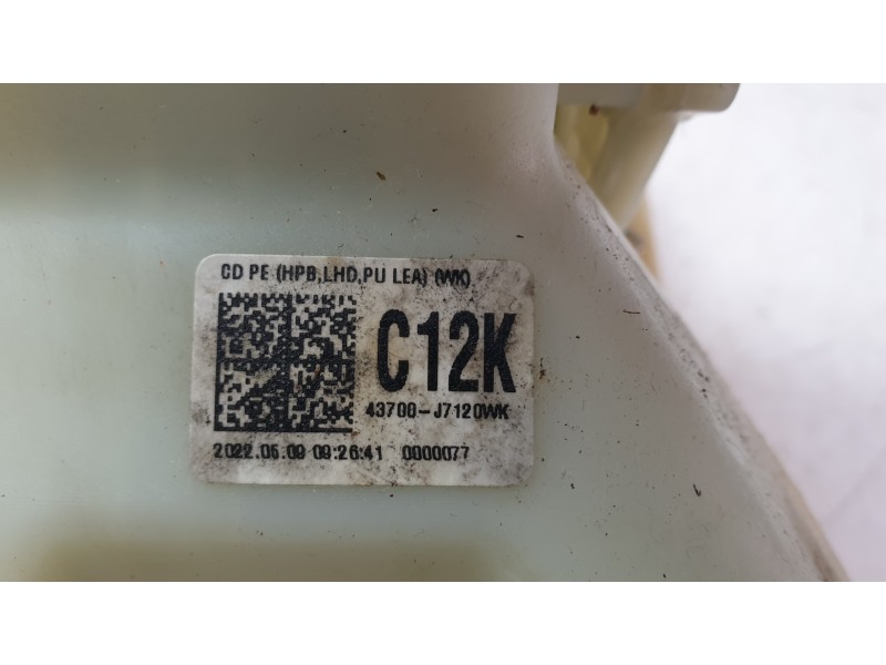 Recambio de palanca cambio para kia xceed (cd) 1.0 t-gdi referencia OEM IAM 43700J7120WK  