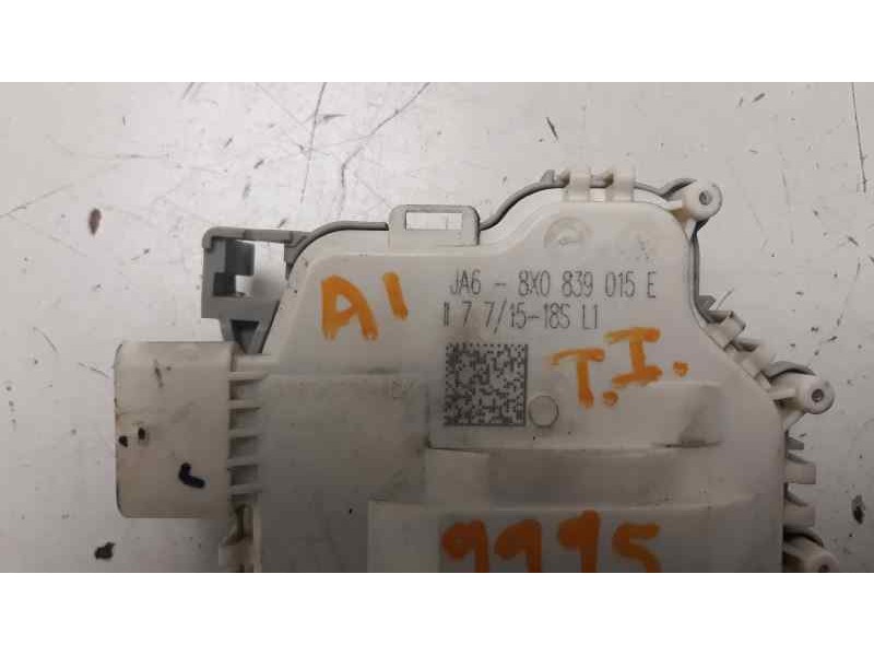 Recambio de cerradura puerta trasera izquierda para audi a1 sportback (8xf) adrenalin referencia OEM IAM 8X0839015E  