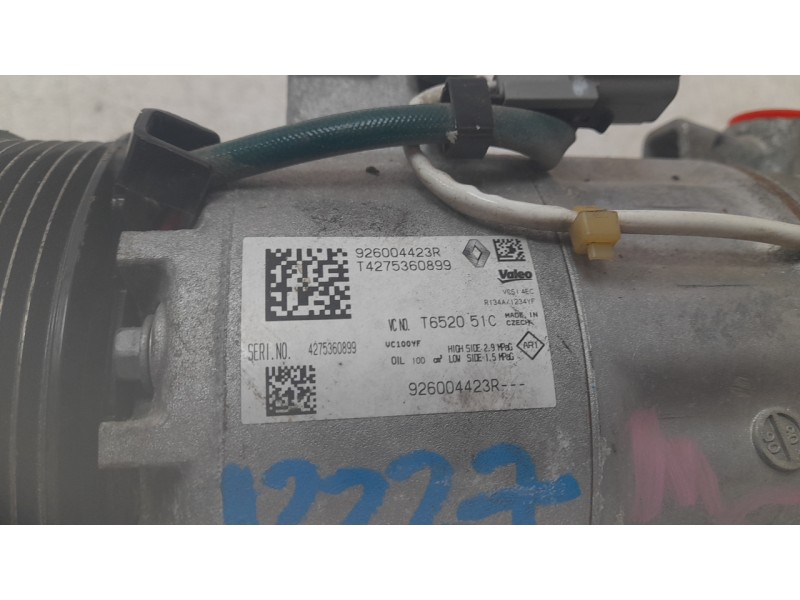Recambio de compresor aire acondicionado para renault captur ii (hf_) tce 90 (hfm6) referencia OEM IAM 926004423R  