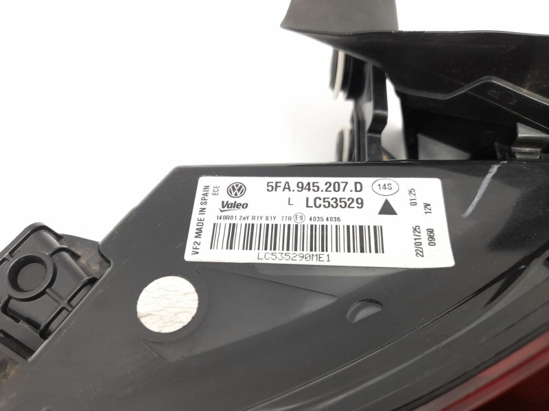 Recambio de piloto trasero izquierdo para cupra leon sportstourer (kl8, ku8, kud) 1.5 tsi referencia OEM IAM 5FA945207D  