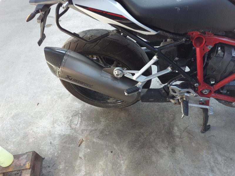 Recambio de silenciador trasero para bmw r 1250 r 1250 rs (1r13) referencia OEM IAM   