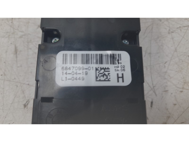 Recambio de mando elevalunas delantero izquierdo para bmw x4 (g02, f98) xdrive 30 i referencia OEM IAM 61316847099  