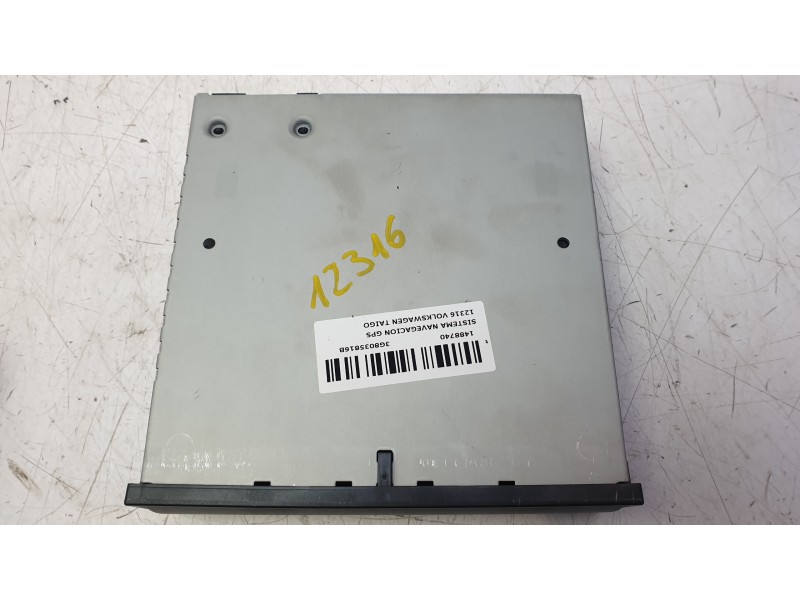 Recambio de sistema navegacion gps para volkswagen taigo taigo referencia OEM IAM 3G8035816B  