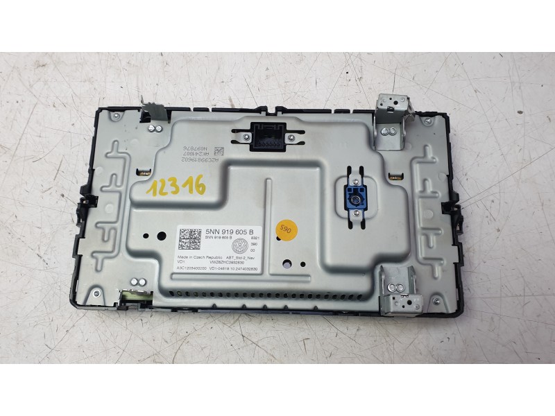 Recambio de pantalla multifuncion para volkswagen taigo taigo referencia OEM IAM 2G7035869A  