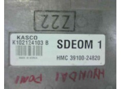 Recambio de centralita motor uce para hyundai pony (x2) 1.3 cat referencia OEM IAM HMC3910024820 K102124103B SDEOM1 2