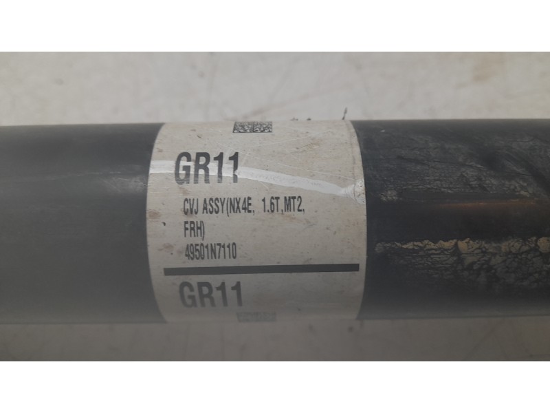 Recambio de transmision delantera derecha para hyundai tucson (nx) klass safe 2wd referencia OEM IAM 49501N7110  