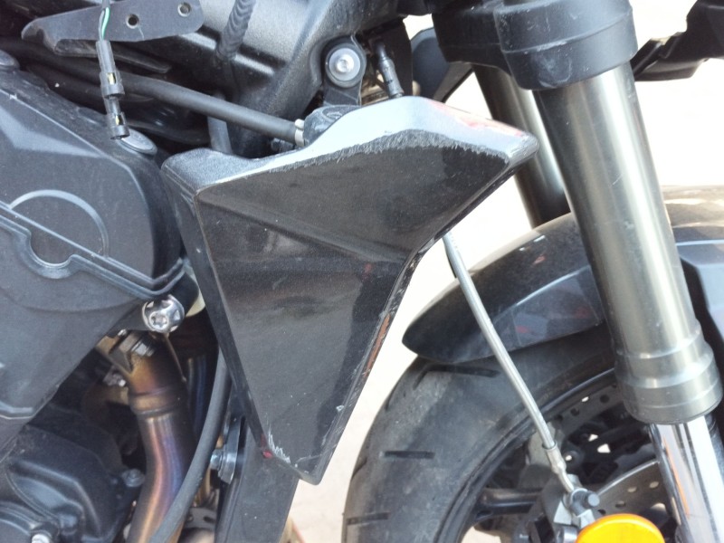 Recambio de moldura para triumph street triple 765 rs street triple 765 rs referencia OEM IAM   