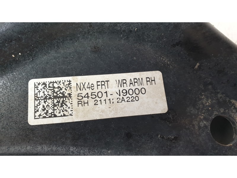 Recambio de brazo suspension inferior delantero izquierdo para hyundai tucson (nx) klass safe 2wd referencia OEM IAM 54500N9000 