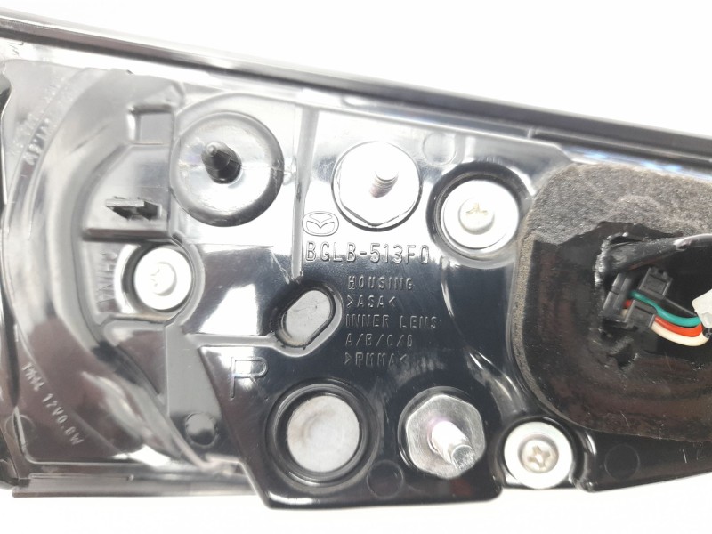 Recambio de piloto trasero derecho interior para mazda 3 hatchback (bp) 2.0 skyactiv-g m hybrid referencia OEM IAM BGLB513F0  