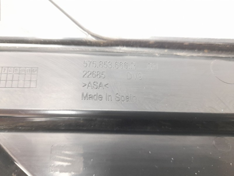 Recambio de rejilla paragolpes derecha para seat ateca (kh7, khp) 1.5 tsi referencia OEM IAM 575853666R  