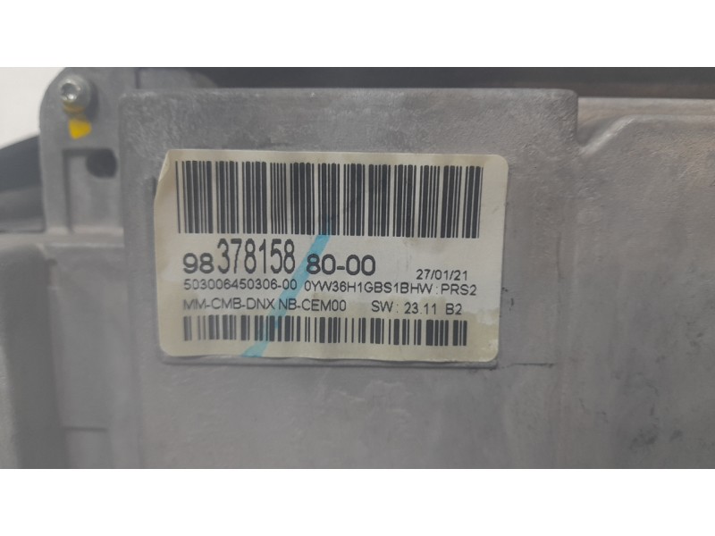 Recambio de cuadro instrumentos para peugeot 3008 ii suv (mc_, mr_, mj_, m4_) 1.2 thp/ puretech 130 (mrhnsm, mrhnsu, mrhnsj, mrh