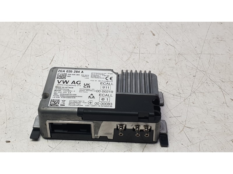 Recambio de modulo electronico para volkswagen taigo taigo referencia OEM IAM 2GA035284A  