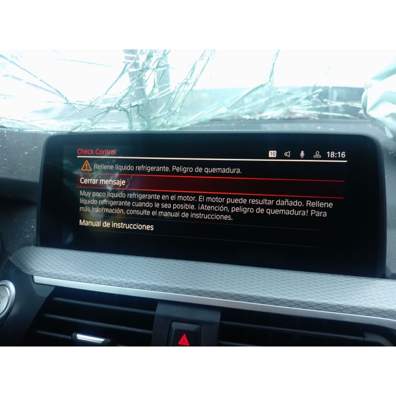 Recambio de pantalla multifuncion para bmw x4 (g02, f98) xdrive 20 d mild-hybrid referencia OEM IAM   