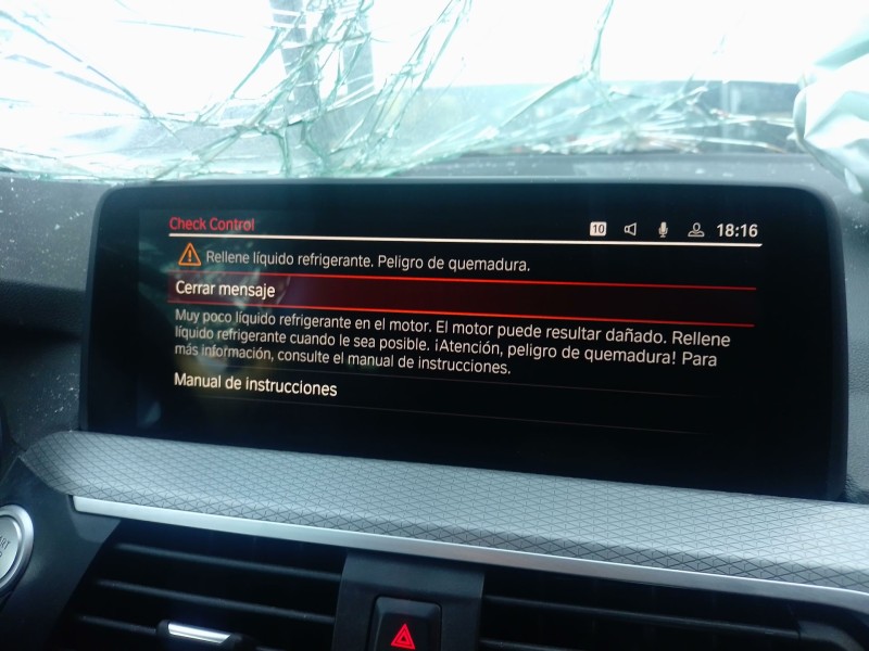 Recambio de pantalla multifuncion para bmw x4 (g02, f98) xdrive 20 d mild-hybrid referencia OEM IAM   