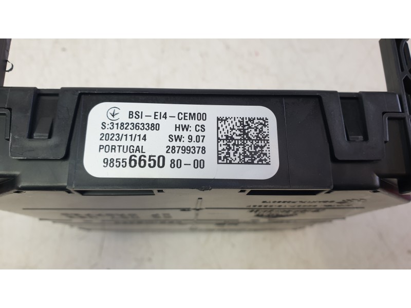 Recambio de caja reles / fusibles para peugeot 208 ii (ub_, up_, uw_, uj_) 1.2 puretech 100 referencia OEM IAM 9829656180  