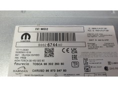 Recambio de sistema audio / radio cd para peugeot 208 ii (ub_, up_, uw_, uj_) 1.2 puretech 100 referencia OEM IAM 9862674480   2