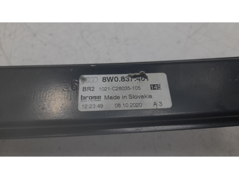 Recambio de elevalunas delantero izquierdo para audi a4 b9 avant (8w5, 8wd) s4 tdi mild hybrid quattro referencia OEM IAM 8W0837