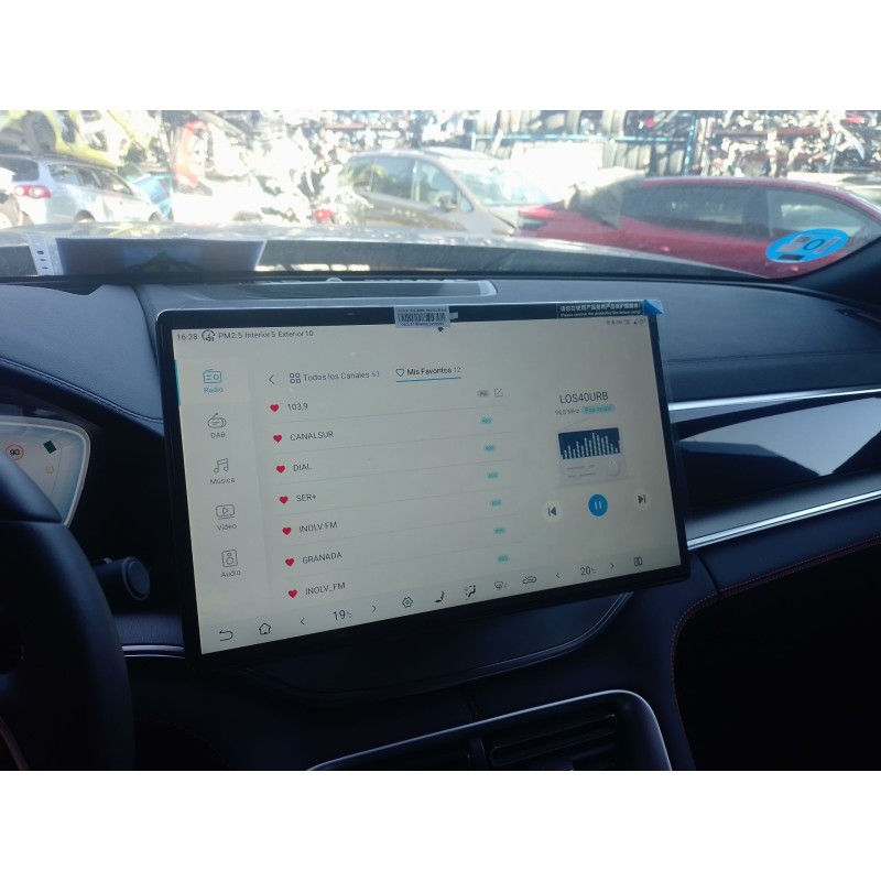 Recambio de pantalla multifuncion para byd seal u 1.5 plug-in hybrid awd referencia OEM IAM   